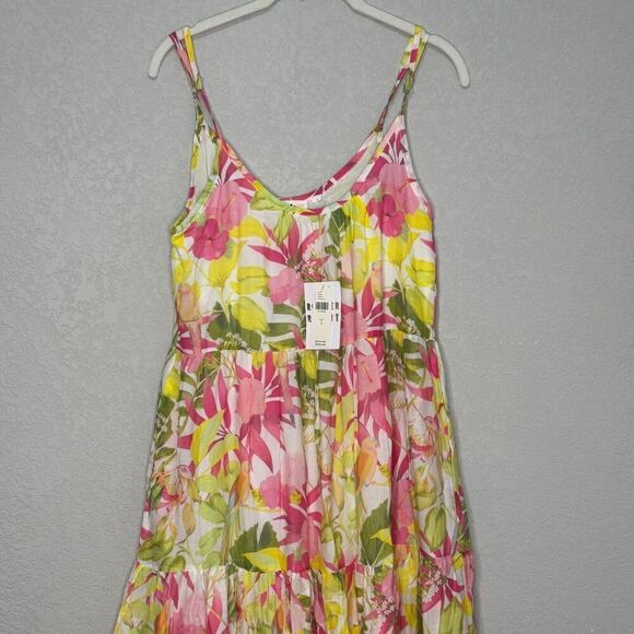 Roberta Roller Rabbit Maxi Dress Size Small Dakota Floral Tiered NEW $228 - Picture 4 of 11
